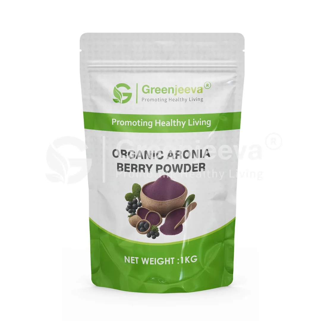 Organic Aronia Berry Powder Pouch Organic Aronia Berry Powder Pouch